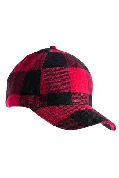 Unisex Oduncu Yaban Kırmızı Şapka